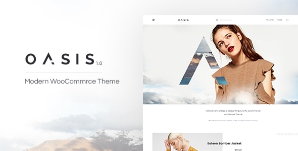 Oasis v1.3.1 - Modern WooCommerce Theme