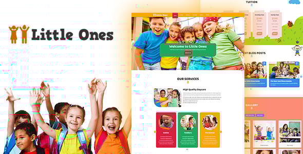 Little Ones - One Page Children/Daycare WordPress Theme - 12 December 2022
