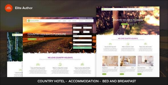 CountryHolidays v1.0 - WordPress Country Hotel and Bed
