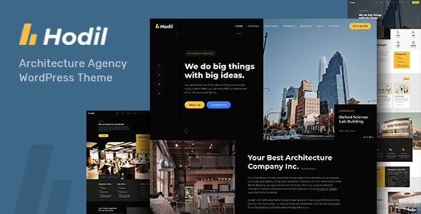 Hodil v1.3.1 - Architecture Agency WordPress Theme