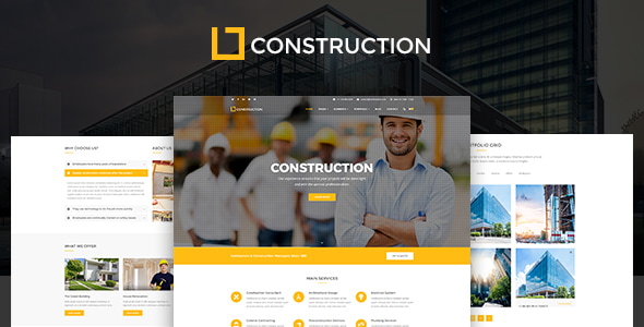 Construction v1.0.9.4 - Business & Building Company Theme