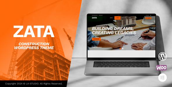 Zata v1.0.0 - Construction WordPress Theme