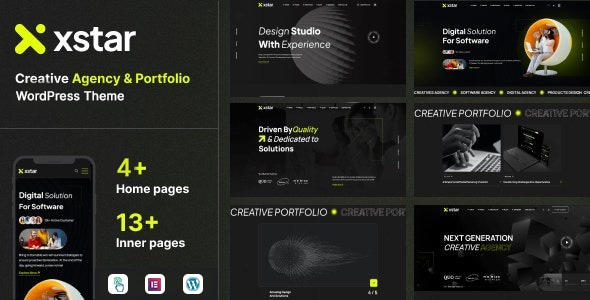Xstar v1.0.1 - Creative Agency & Portfolio WordPress Theme