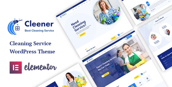 Cleener v1.0.5 - Cleaning Services WordPress Theme