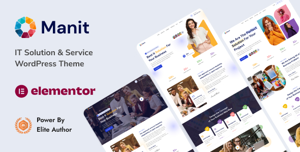 Manit v1.0 - IT Solutions & Technology WordPress Theme