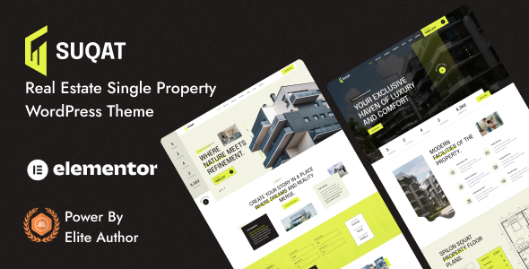 Suqat v1.0 - Single Property WordPress Theme