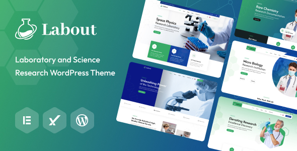 Labout v1.0 - Laboratory & Research WordPress Theme