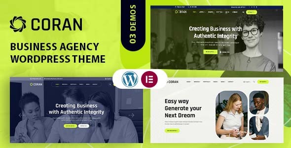 Coran v1.0.3 - Business Agency WordPress Theme