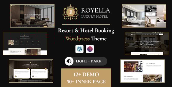Royella v1.0.0 - Resort & Hotel Booking Multi-Purpose WordPress Theme