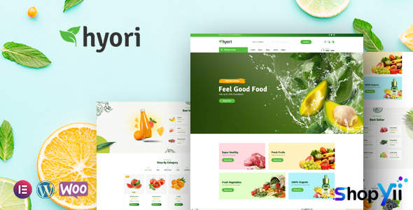 Hyori v1.1.1 - Organic Food WooCommerce Theme
