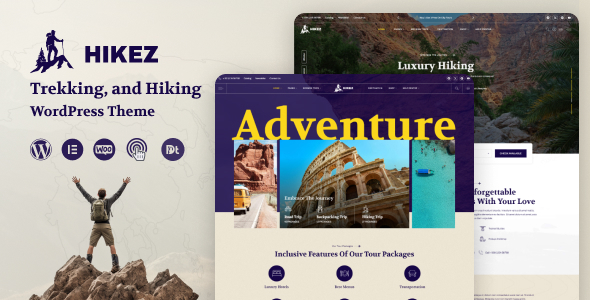 Hikez v1.0.0 - Adventure Travel WordPress