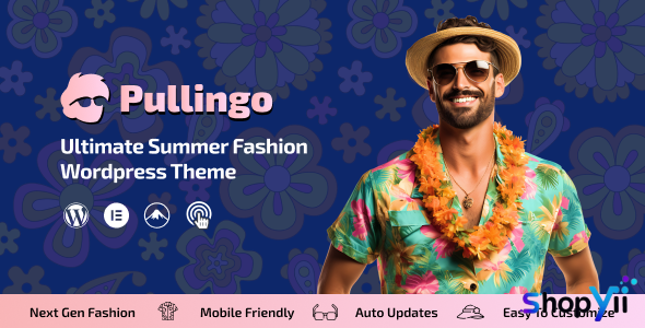 Pullingo v1.0.3 - Fashion WooCommerce Theme