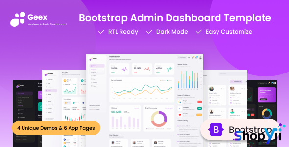 Geex - Bootstrap5 Admin Dashboard HTML Template
