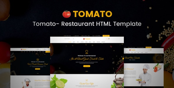 Tomato v1.0.1 - Restaurant, Cafe, Bar and Food shop HTML Template
