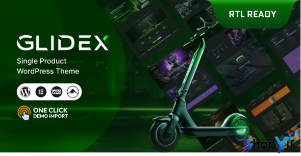 GlideX v1.0.2 - Single Product WooCommerce Theme