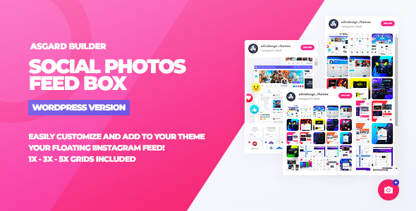 Instagram Feed Box v1.0.0 - WordPress Plugin