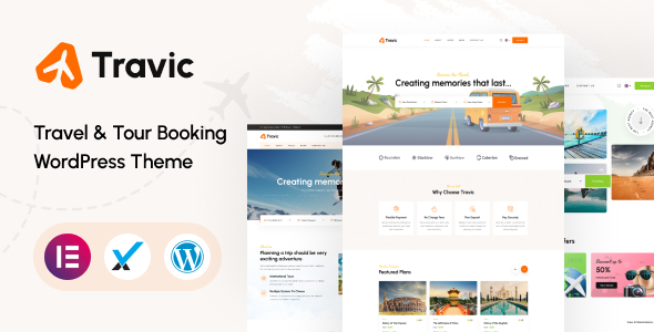Travic v1.1 - Tour & Travels Agency WordPress Theme