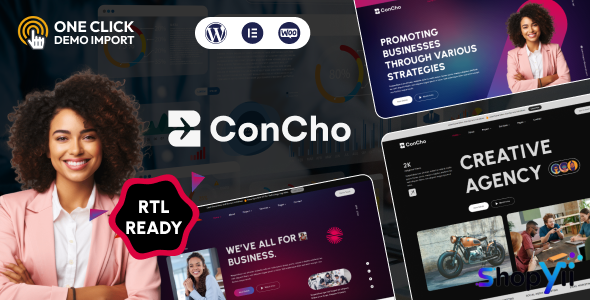 Concho v1.0.2 - Business Agency WordPress Theme
