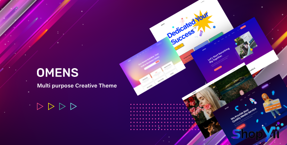 Omens v1.0.3 - Multipurpose Creative WordPress Theme