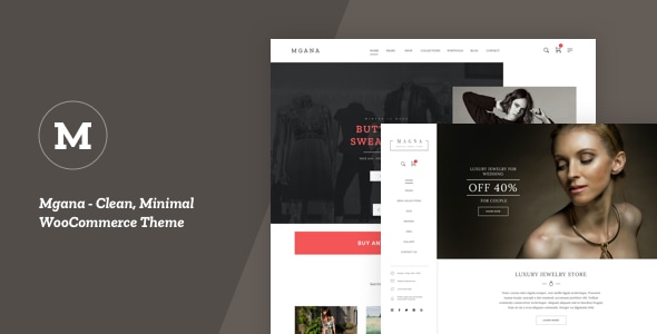 Mgana v1.1.4 - Clean, Minimal WooCommerce Theme