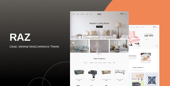 Raz v1.0.3 - Clean, Minimal WooCommerce Theme