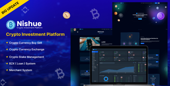 Nishue v3.8 - CryptoCurrency Buy Sell Exchange and Lending with MLM System - nulled
