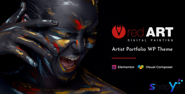 Red Art v2.8 - Artist Portfolio