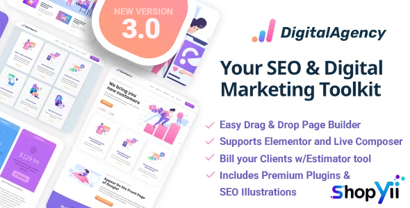 SEO WP v2.2.2 - Online Marketing, SEO, Social Media Agency