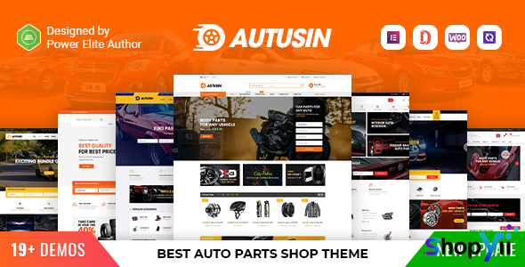Autusin v2.2.1 - Auto Parts & Car Accessories Shop Elementor WooCommerce WordPress Theme