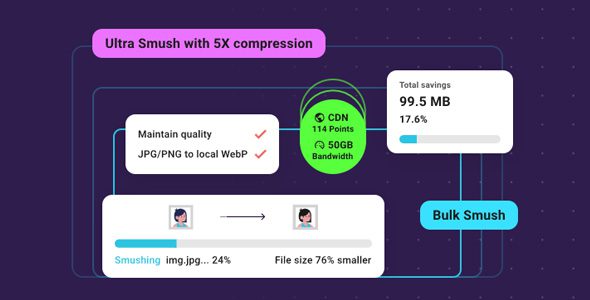 Smush Pro 3.19.0 – WordPress Image Optimization Plugin