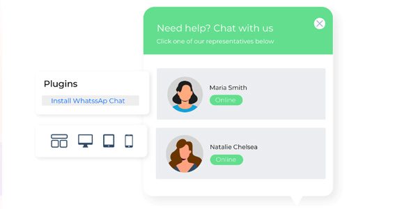 WhatsApp Chat (WP Social Chat) for WordPress 7.7.0