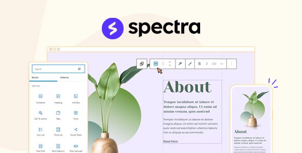 Spectra Pro 1.2.2 – Visual Website Builder Plugin