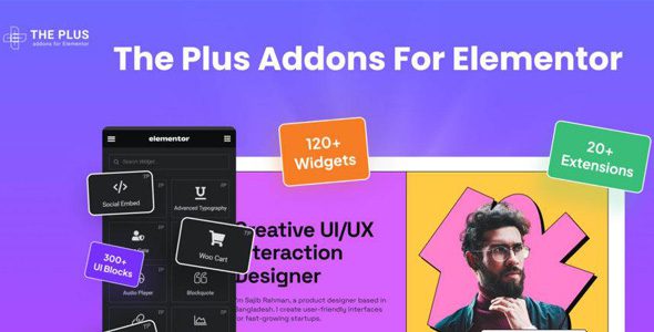 The Plus 6.3.3 – Addon for Elementor Page Builder WordPress Plugin