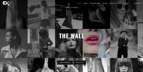The Wall v1.2 - Photography Portfolio Template