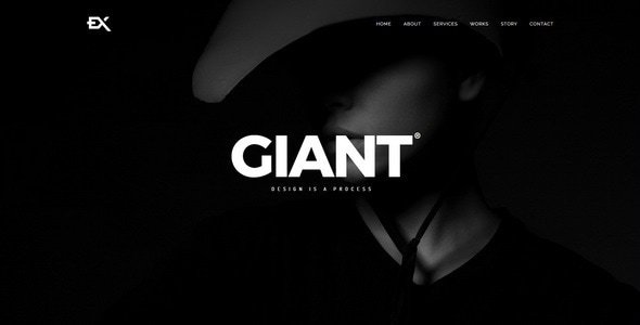 Giant v1.0 - Responsive Coming Soon Page