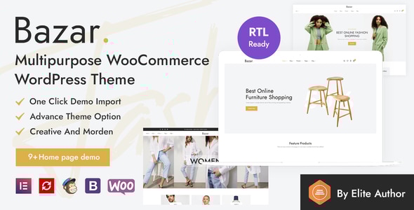 Bazar v1.2 - Multipurpose WooCommerce WordPress Theme