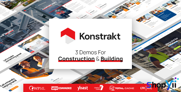 Konstrakt v1.0.6 - WordPress Theme for Construction