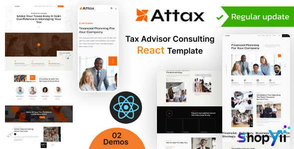 Attax - Business Consulting React Next Js Template