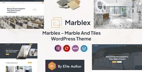 Marblex v1.1 - Marble & Tiles WordPress Theme