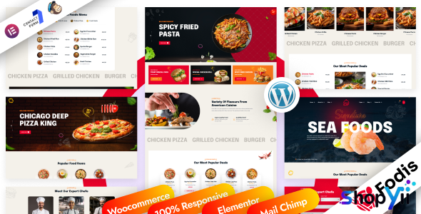 Fodis v1.0.0 - Restaurant & Cafe WordPress Theme
