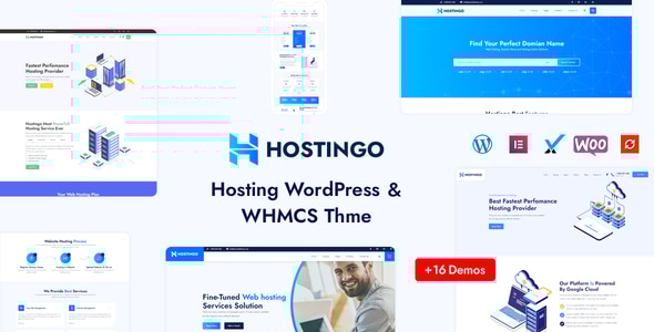 Hostingo v1.0 - Hosting WordPress & WHMCS Theme