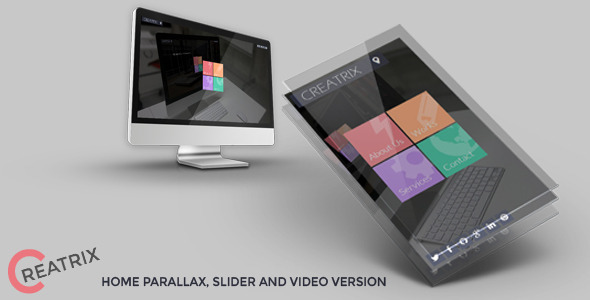 Creatrix v1.0 - Flat Responsive Template