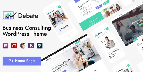 Debate v1.2 - Business Consulting WordPress Theme