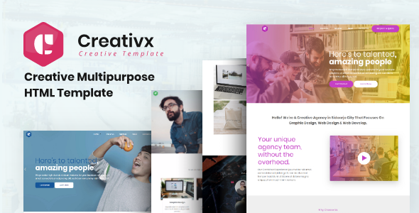 Creativx v1.0 - Creative Multipurpose HTML Template