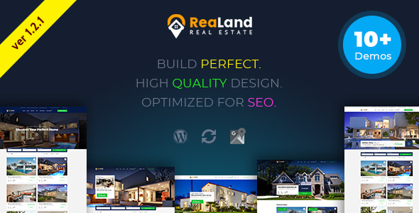 ReaLand v1.2.1 - Real Estate Responsive WordPress Theme