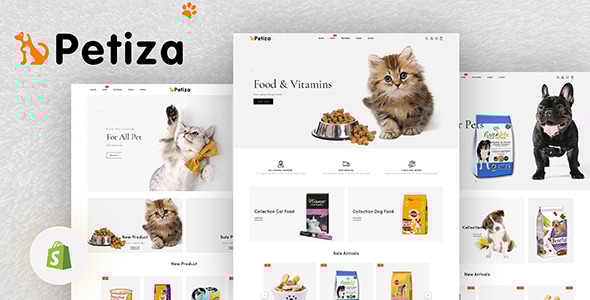 Petiza v1.0 - Pets Food Shop Responsive Shopify Theme