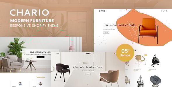 Chario v1.0 - Modern Furniture Responsive Shopify Theme