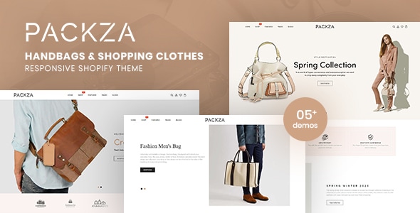 Packza v1.0 - Handbags & Shopping Clothes Responsive Shopify Theme