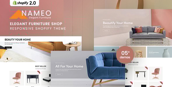 Nameo v1.0.0 - Elegant Furniture Shop For Shopify