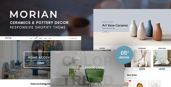 Morian v1.0 - Ceramics & Pottery Decor Shopify Theme